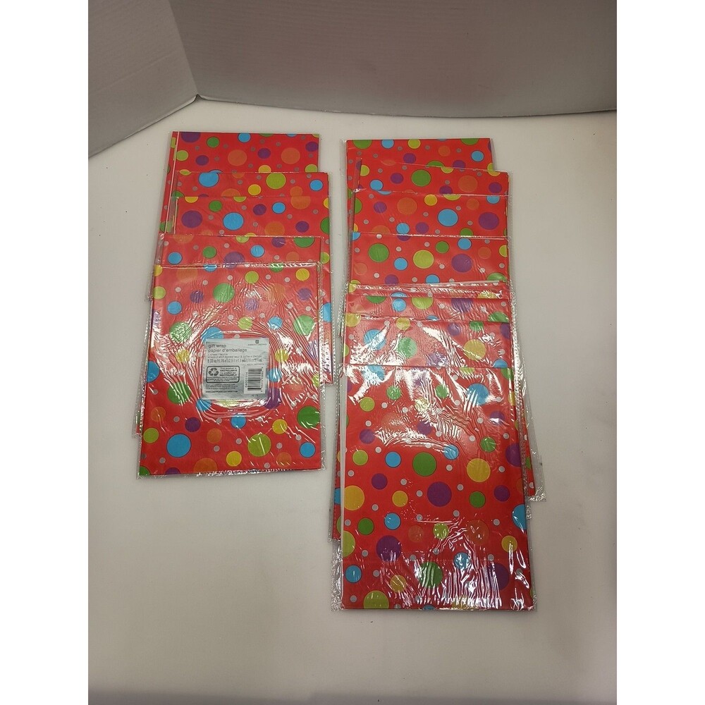 Wrapping Paper Sheets American Greetings  8.33 sq feet each Lot Of 14